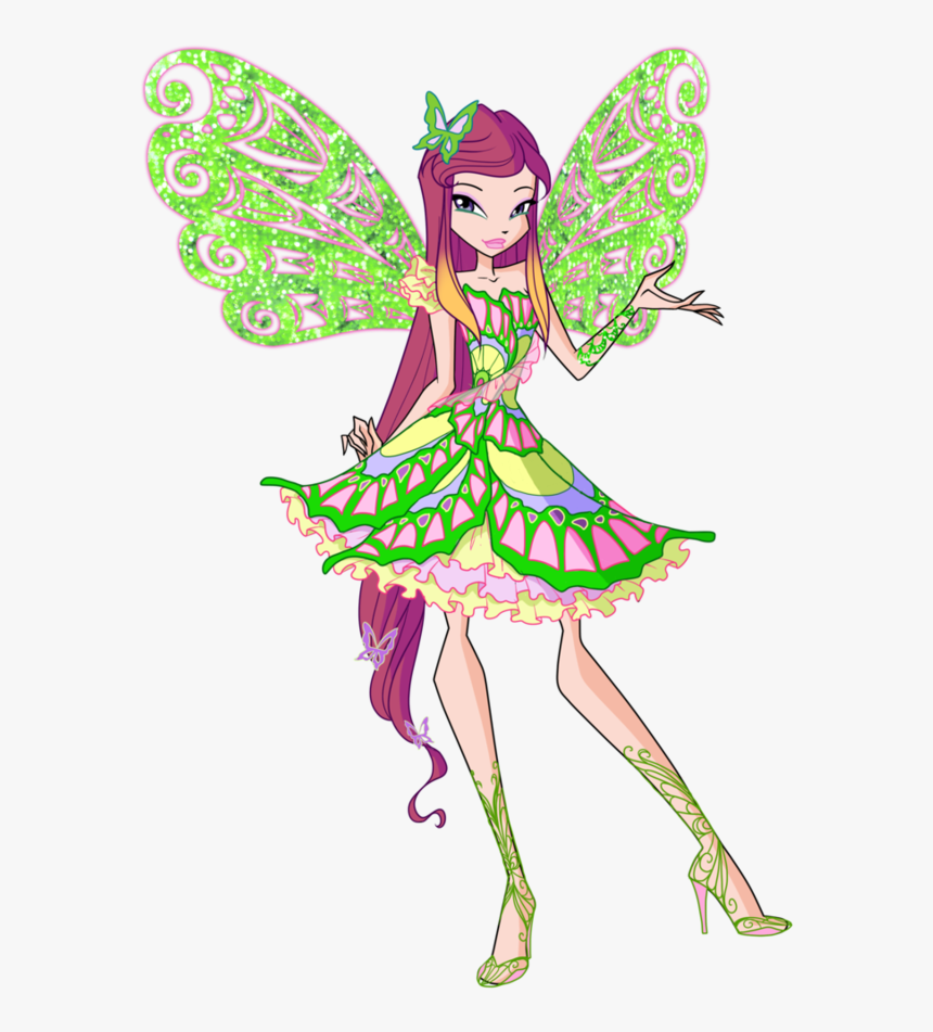 Graphic Free Download Roxy Butterflix Design By - Winx Roxy Butterflix, HD Png Download