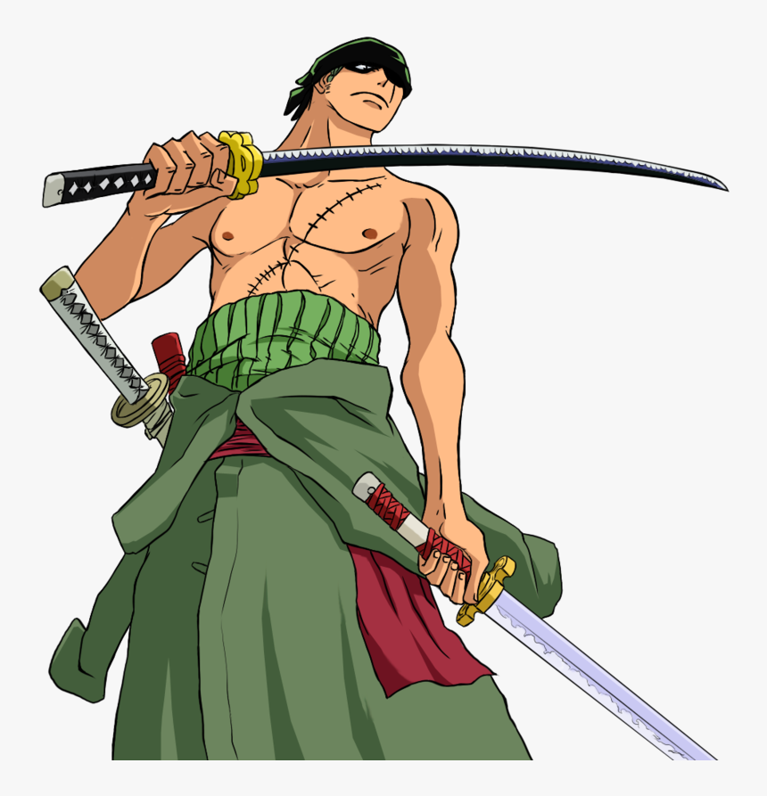 One Piece Zoro Png File - One Piece Zoro Png, Transparent Png