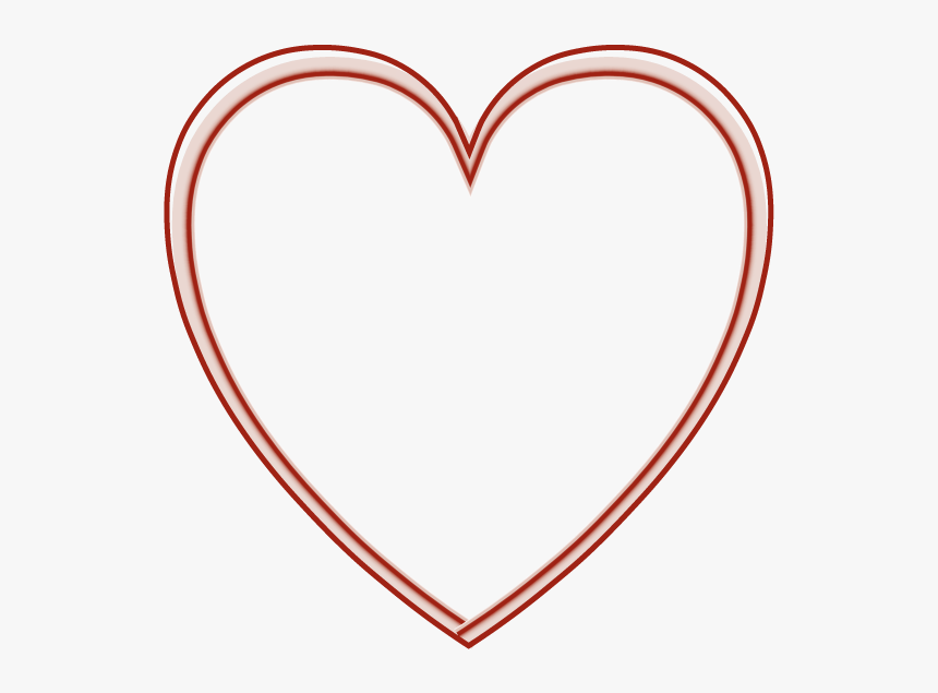 Borde De Corazon Png, Transparent Png
