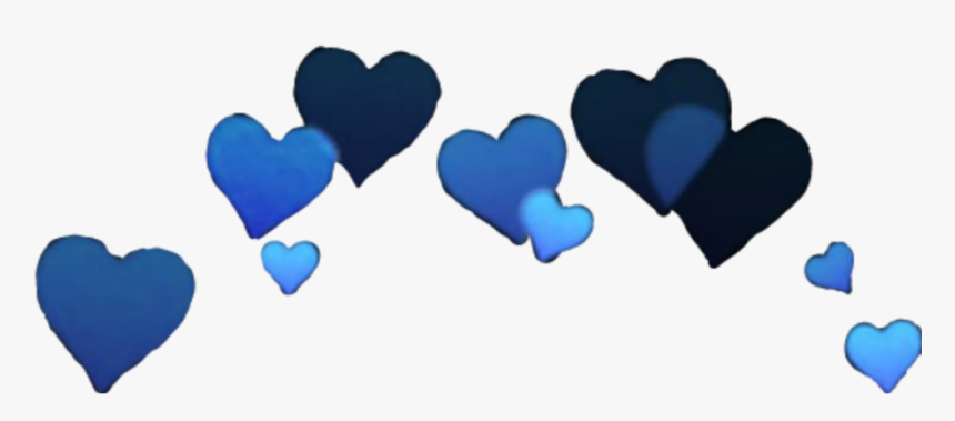 #heart #emoji #heartemoji #blue #heartblue - Green Photo Booth Hearts, HD Png Download