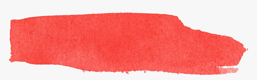 Watercolour Red Paint Stroke Png, Transparent Png