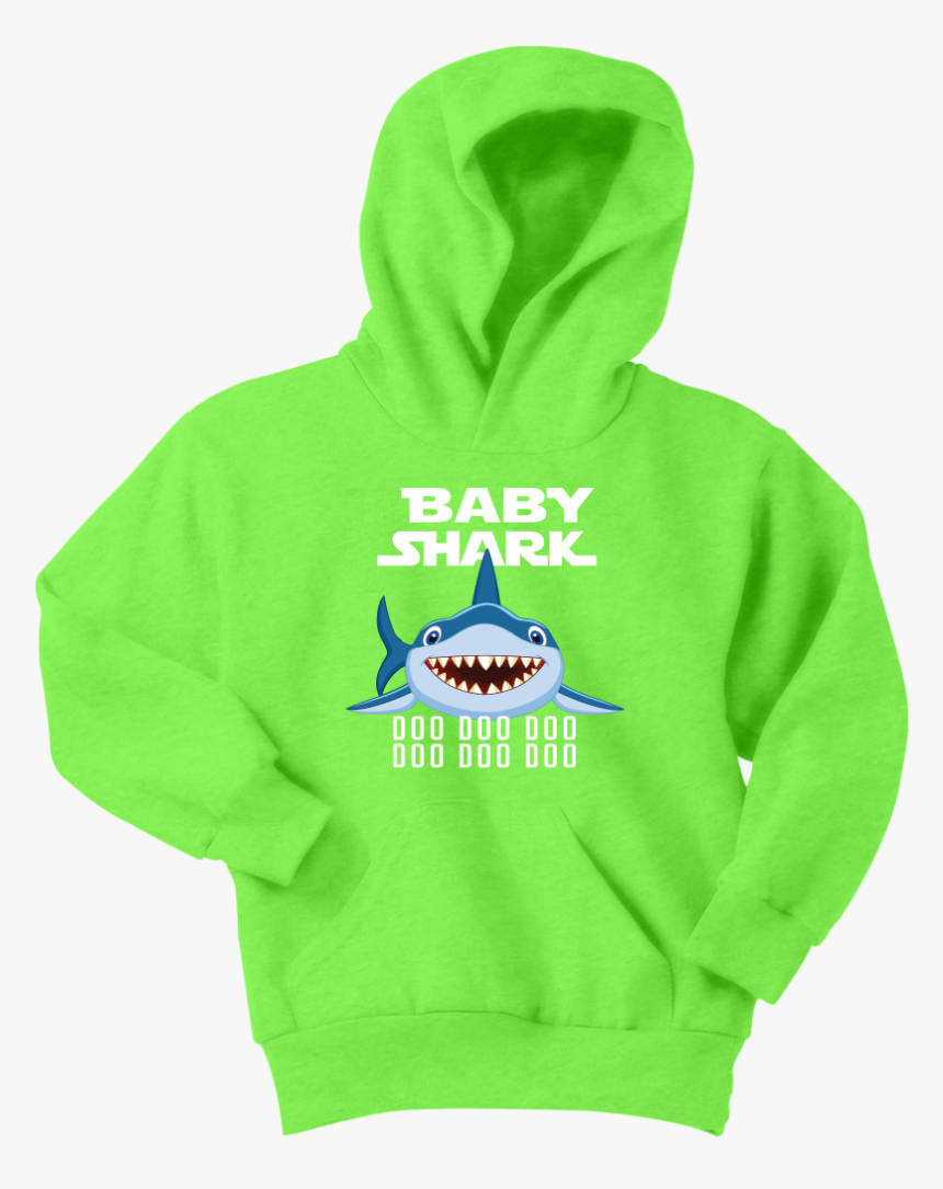 Official Vnsupertramp Baby Shark Youth Hoodie Doo Doo - Stranger Things Hoodies For Girls, HD Png Download