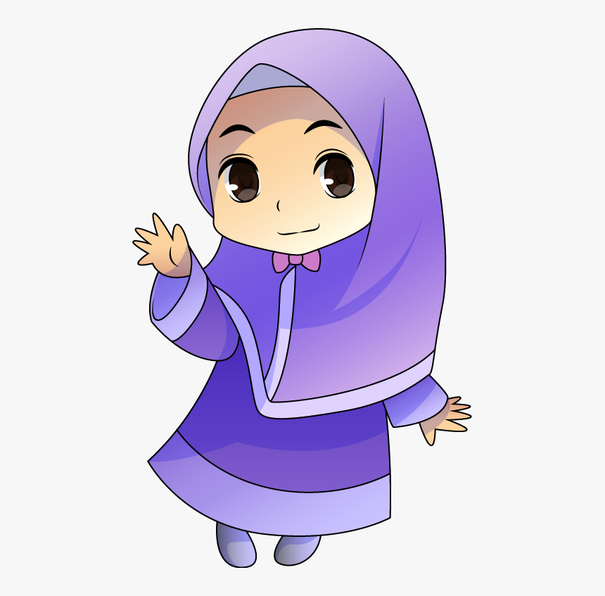 Thumb Image - Transparent Hijab Cartoon Png, Png Download