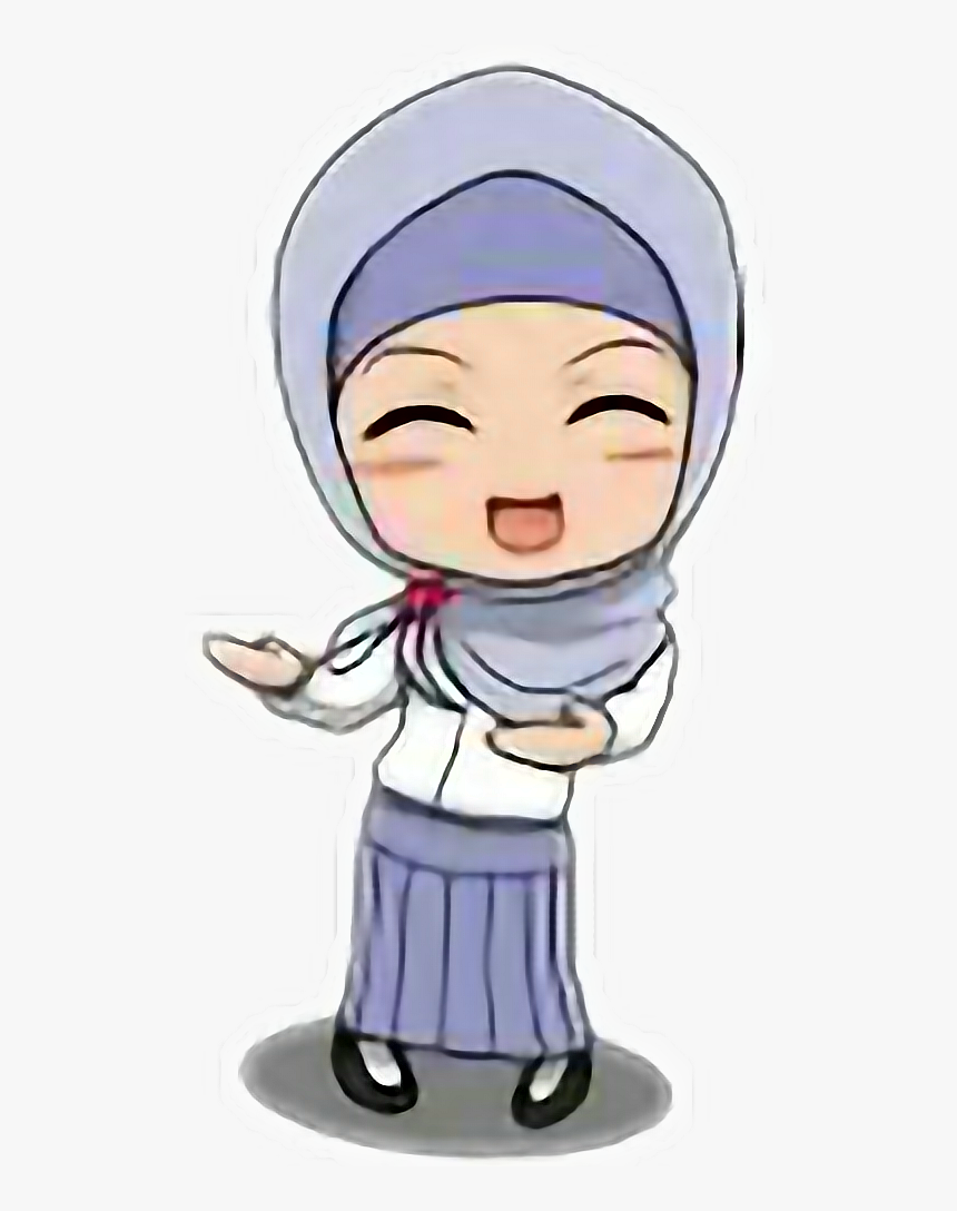 #hijab#kid#hijabers#cute - Cartoon, HD Png Download