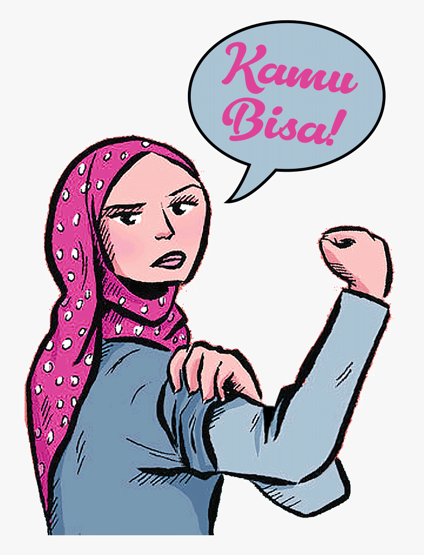 We Can Do It Muslim Woman, HD Png Download