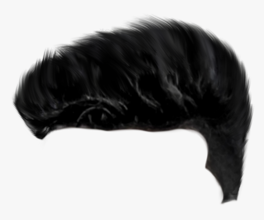 Transparent Black Hair Png - Wig, Png Download