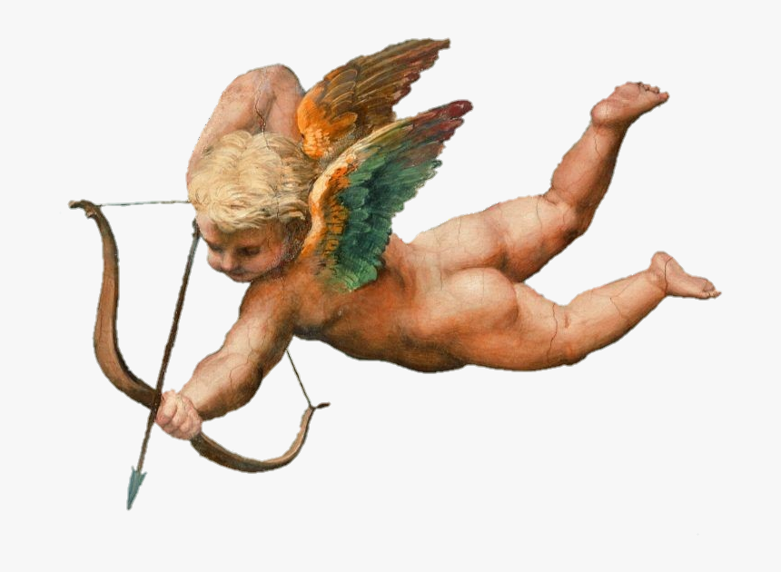 #angel #angelaesthetic #aesthetic #art #classic #classical - Thần Tình Yêu Cupid, HD Png Download