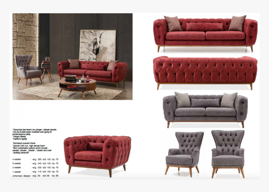 Studio Couch, HD Png Download