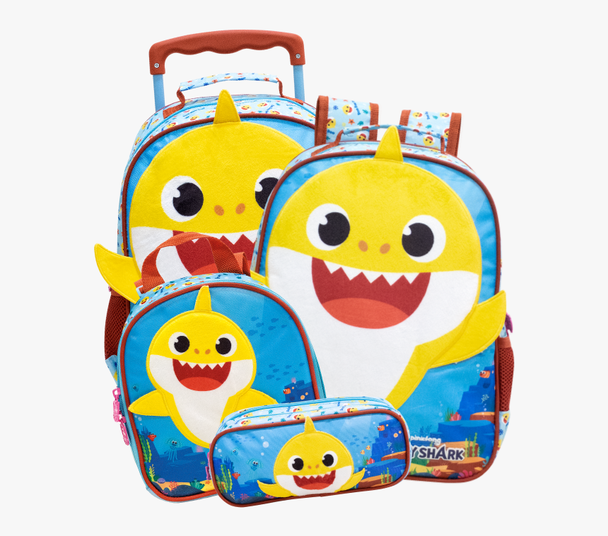 Mochila Do Baby Shark, HD Png Download