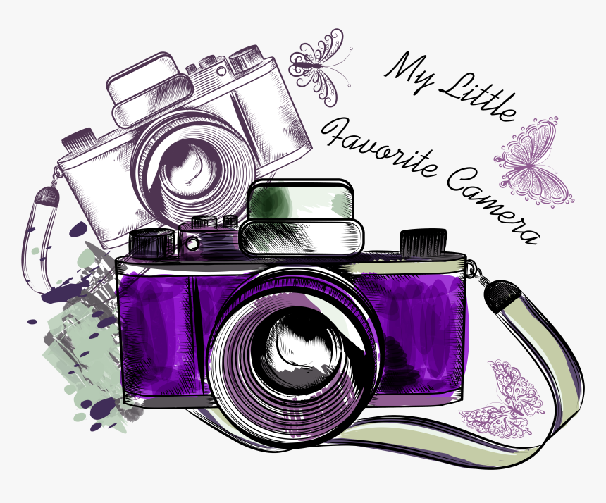 Photographer Clipart Camera Hd - Photography Clipart Camera, HD Png Download
