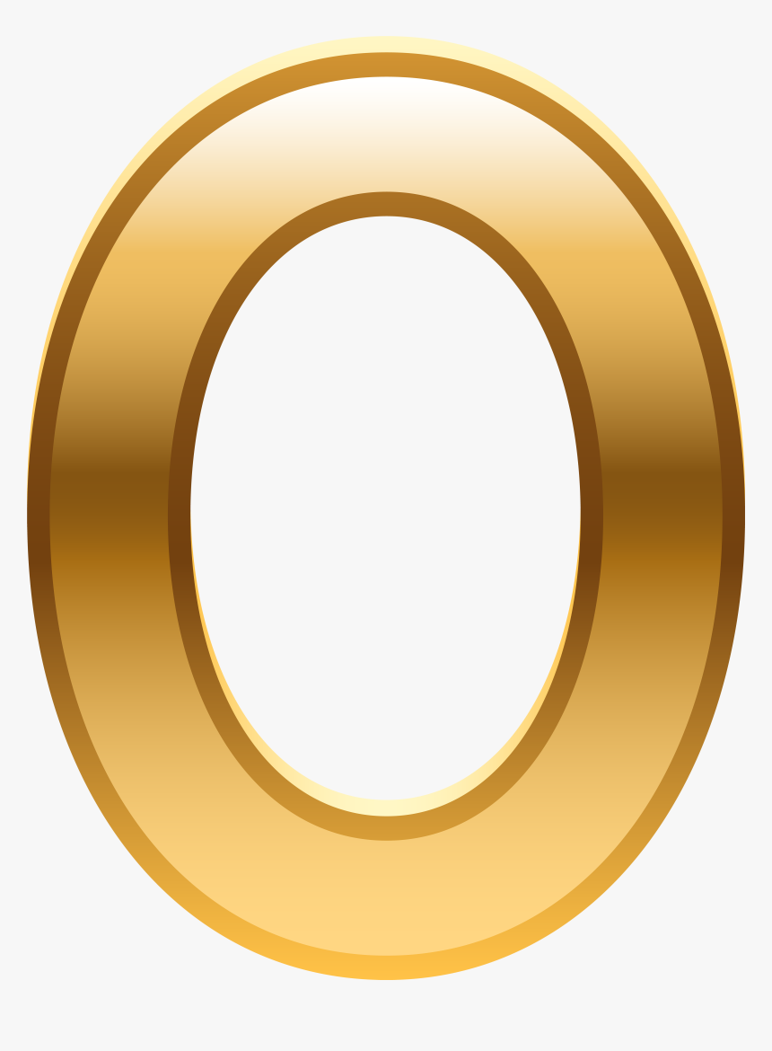 Zero Transparent Golden, HD Png Download