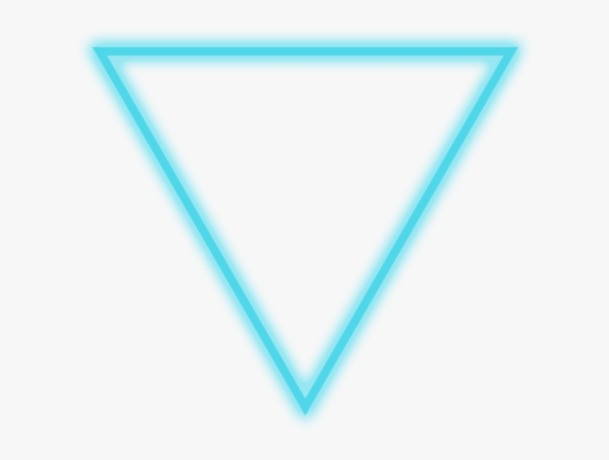 #neon #triangle - Triangle, HD Png Download