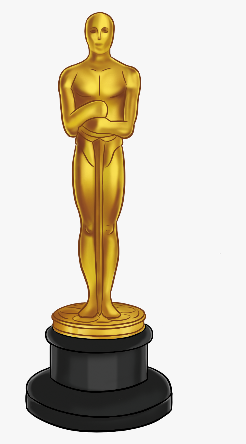 Award Transparent Oscar - Standing, HD Png Download