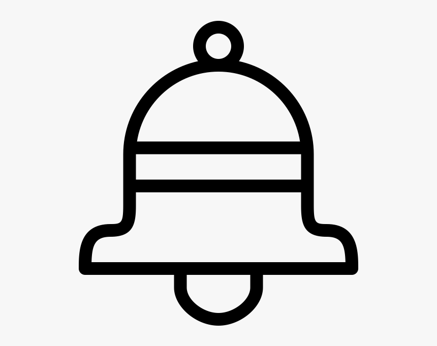 Bell Rubber Stamp - Bell Notification Icon, HD Png Download