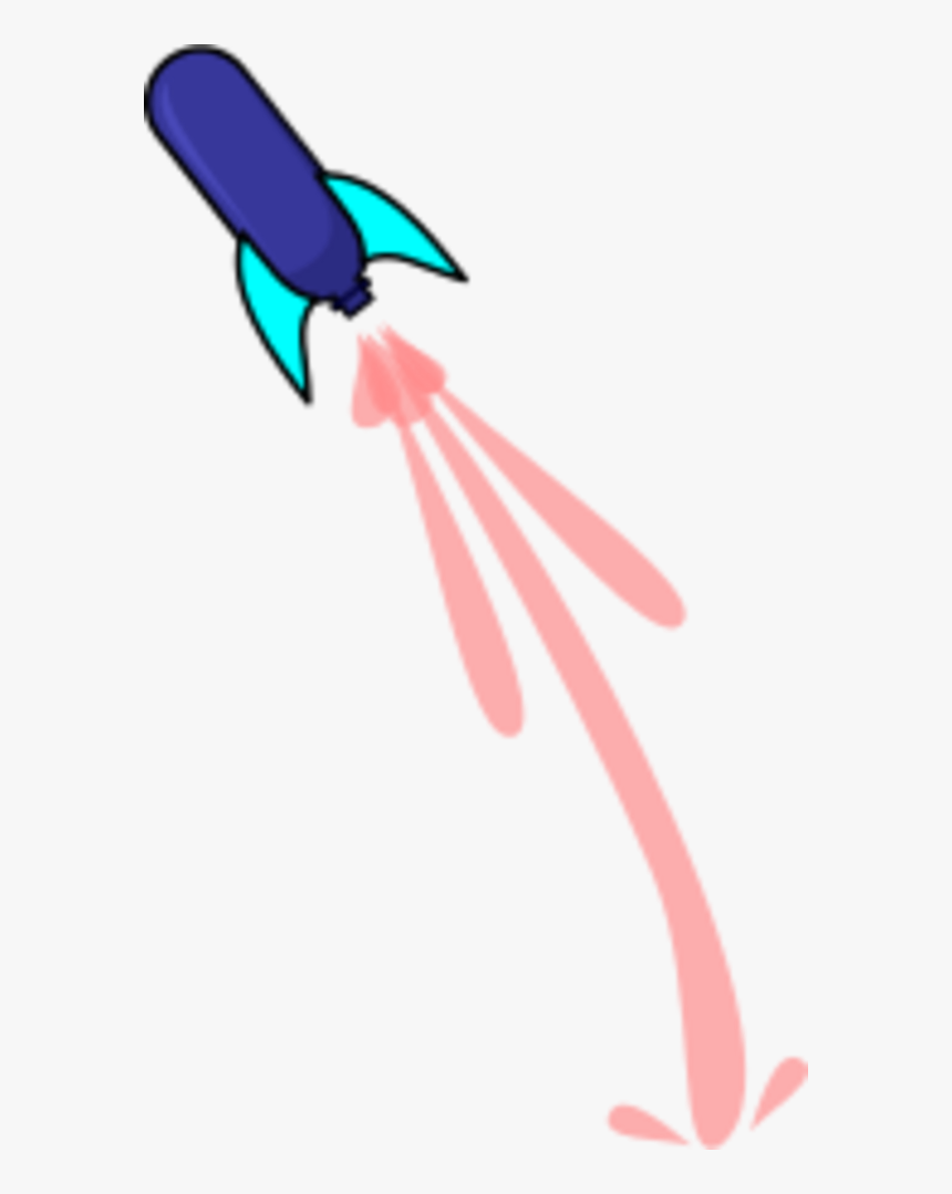 Missile Clipart Rocket Launching - Bottle Rockets Clip Art, HD Png Download