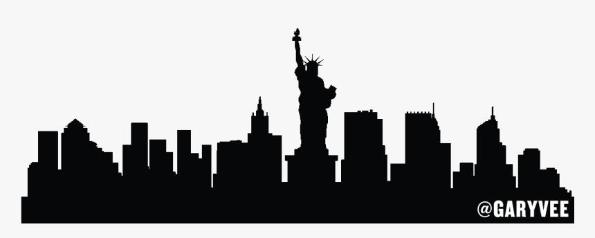 New York Silhouette Png, Transparent Png