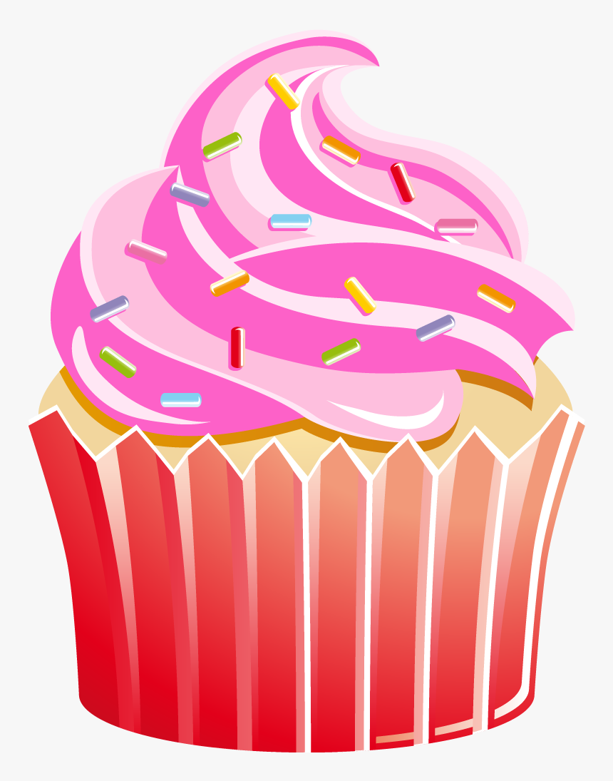 Im Genes De Cupcakes - Transparent Background Cupcake Clipart, HD Png Download