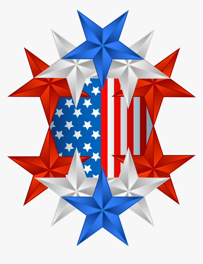 Usa Flag Clip Art, HD Png Download