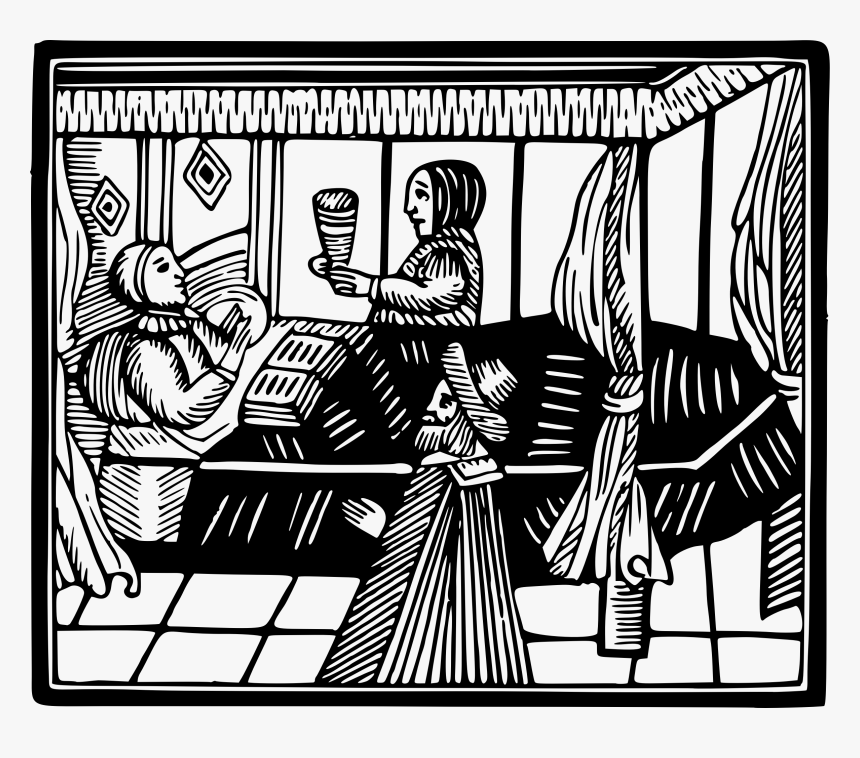 Death Bed Clip Arts - Deathbed Clipart, HD Png Download