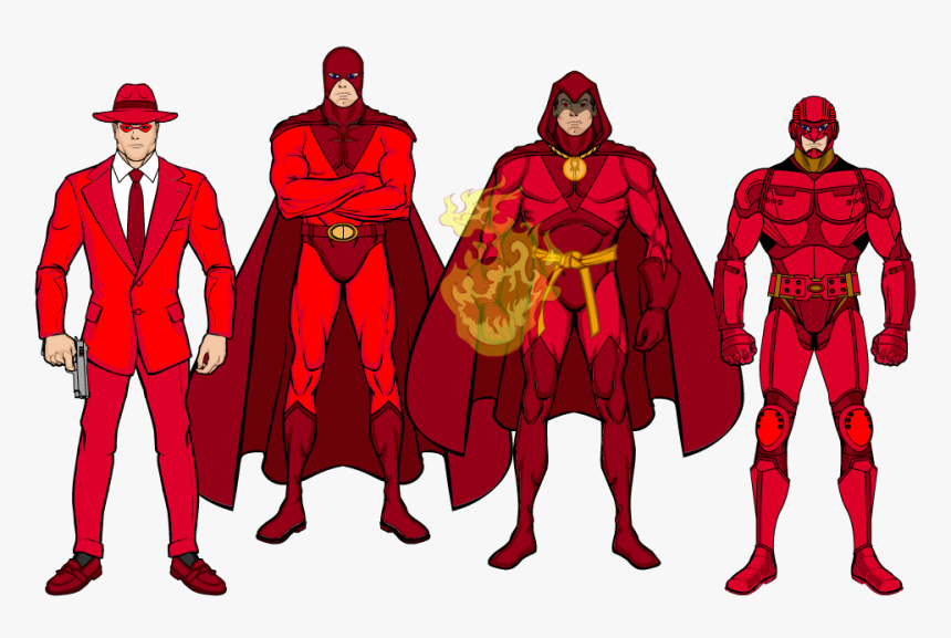 Men In Red Iron Man Armor, Golden Age, Iron Man Suit - Hero Machine, HD Png Download