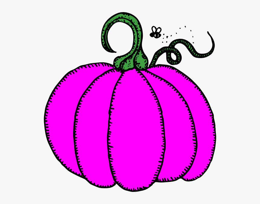 Pumpkin Clipart Purple - Pink Pumpkin Clipart, HD Png Download