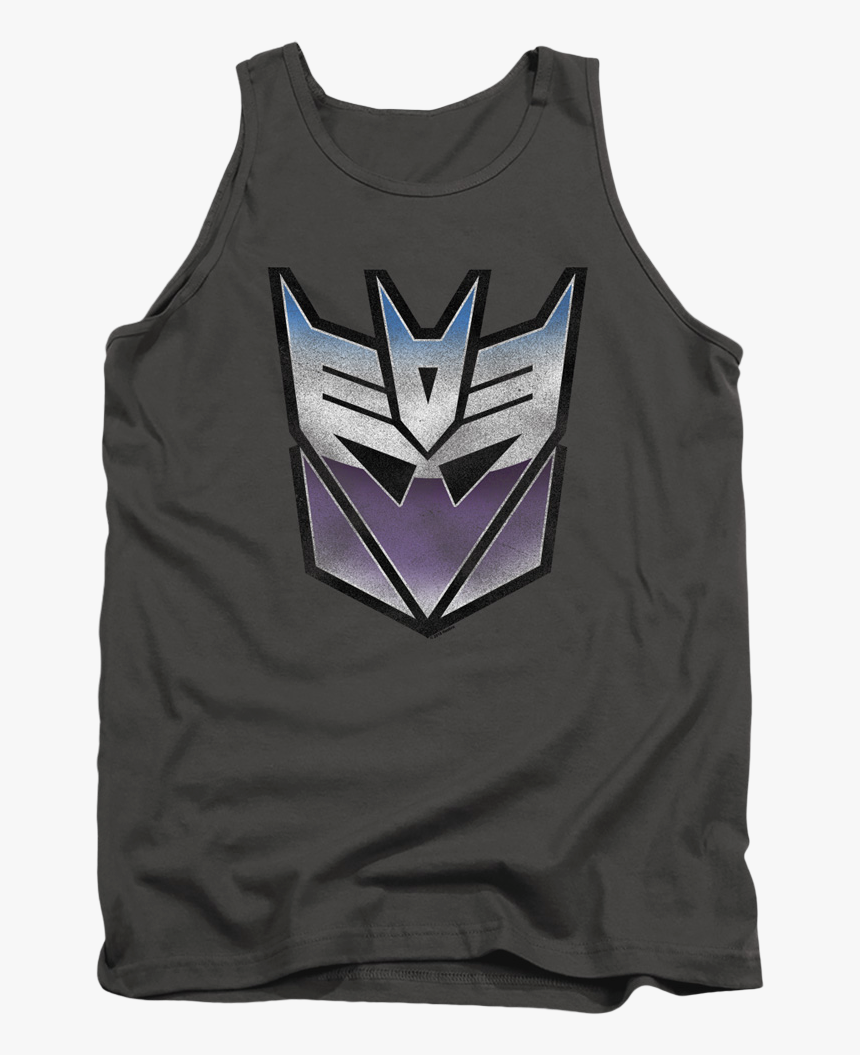 Decepticon Vintage Logo Transformers Tank Top - Decepticon Shirt Vintage, HD Png Download