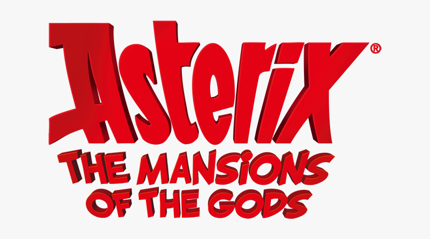 The Mansions Of The Gods - Asterix The Mansions Of The Gods Logo, HD Png Download
