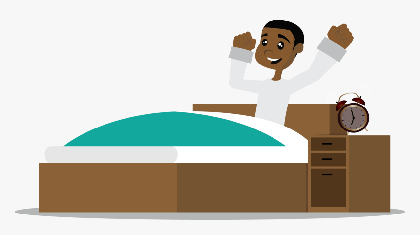 People Getting Out Of Bed, HD Png Download , Transparent Png Image ...