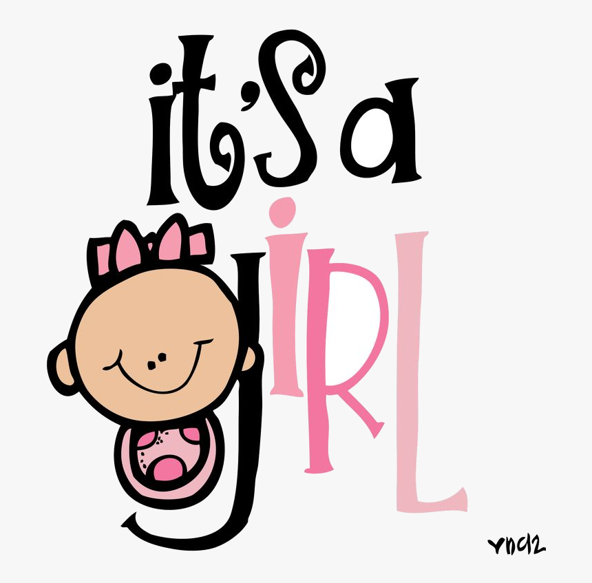 Congratulations Clipart Baby Girl Graphics Illustrations - Its A Girl Clipart, HD Png Download