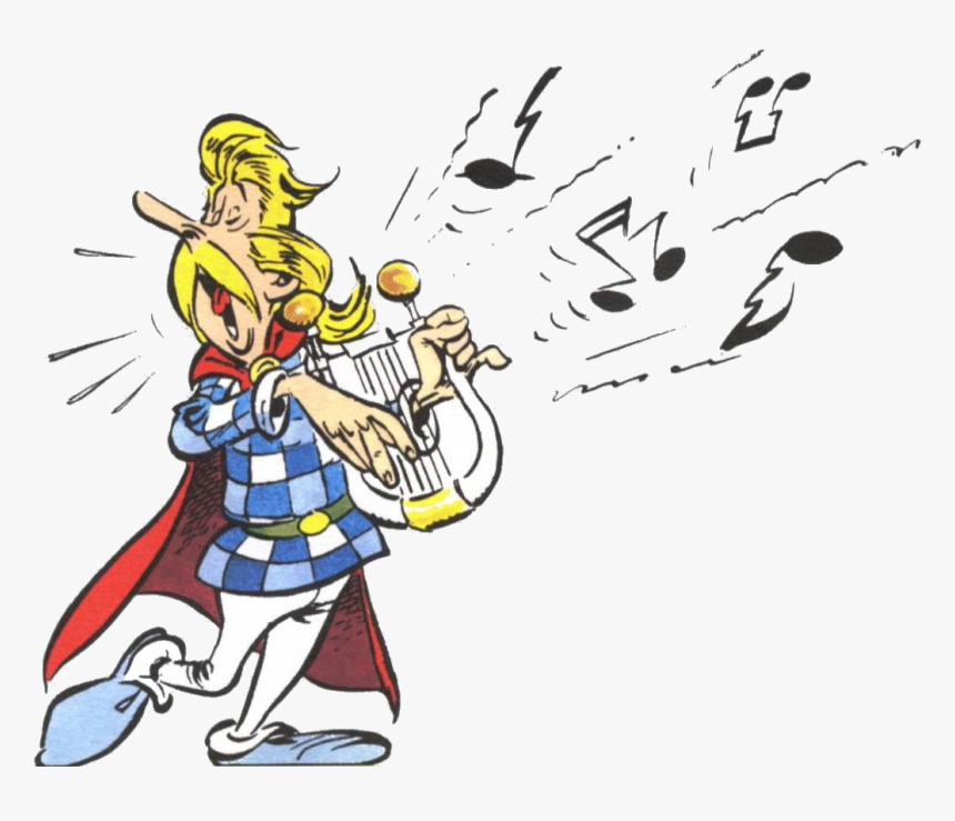 Asterix - Asterix And Obelix Cacofonix, HD Png Download