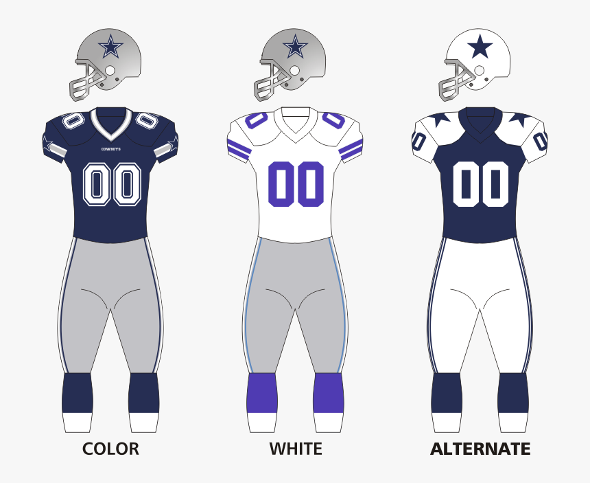 Cowboys Uniforms12 - Dallas Cowboys Uniforms 2017, HD Png Download