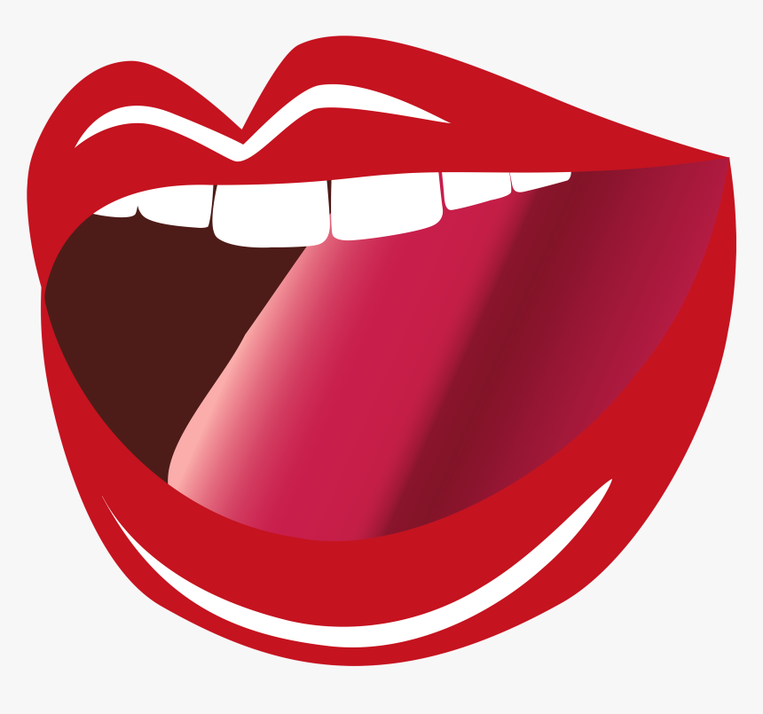 Open Mouth Png Clipart Image - Transparent Background Mouth Clipart, Png Download