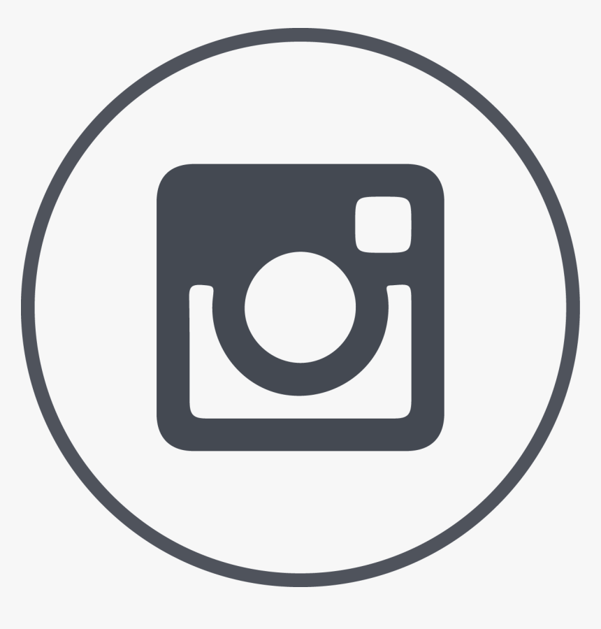 White Circle Instragram Icon, HD Png Download