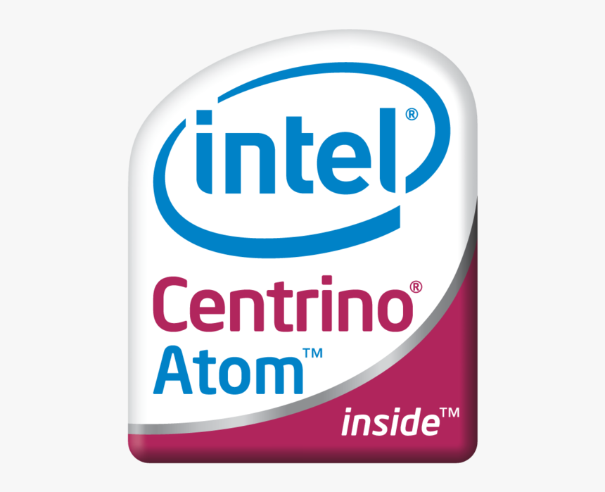 Intel Centrino Atom Logo, HD Png Download
