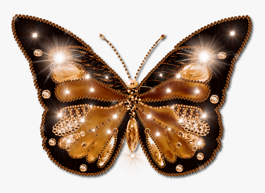 Png Decorated Butterfly, Transparent Png