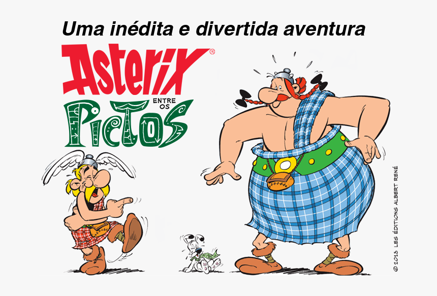 Asterix And The Picts [book] , Png Download - Asterix Et Obelix Png, Transparent Png