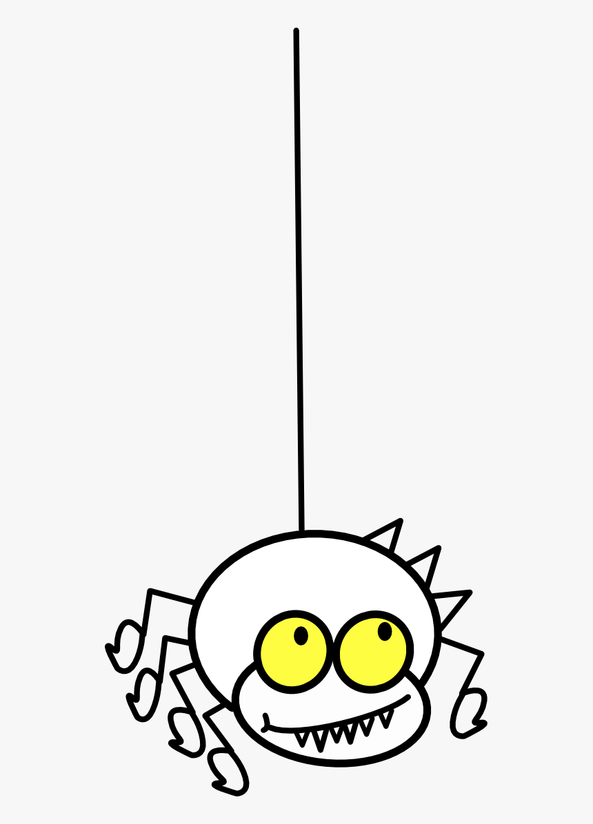 Net » Incy Wincy Spider - Cute Spider Clipart Black And White, HD Png Download