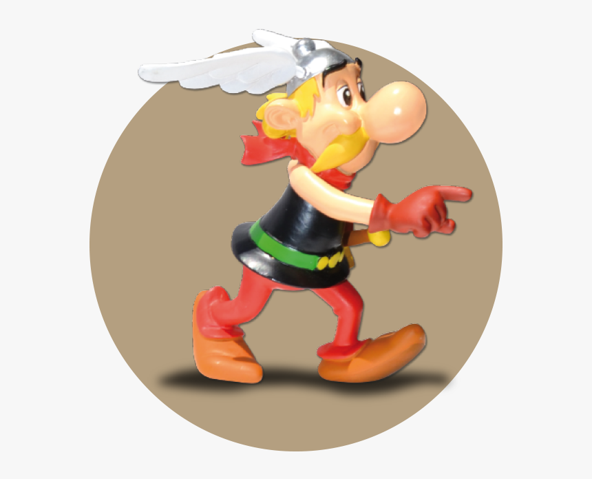 Asterix Figure - Size 10 - 5cm - Cartoon, HD Png Download