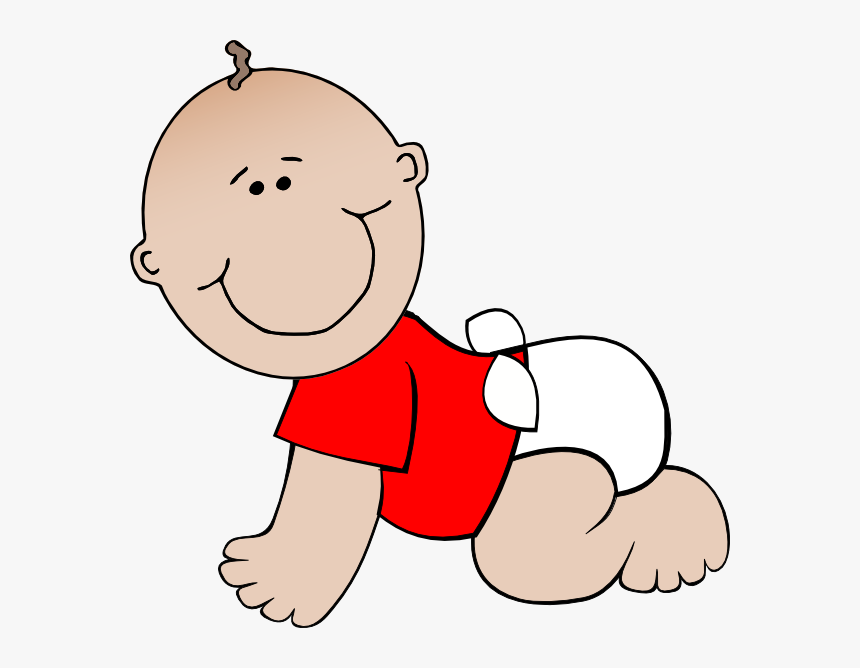 Pin Clipart Baby Girl - Baby Boy Clip Art, HD Png Download
