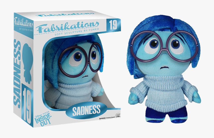 Sadness Inside Out Plush, HD Png Download