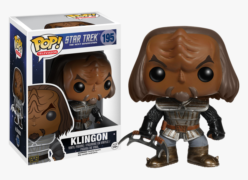Transparent Klingon Png - Funko Pop Star Trek Klingon, Png Download