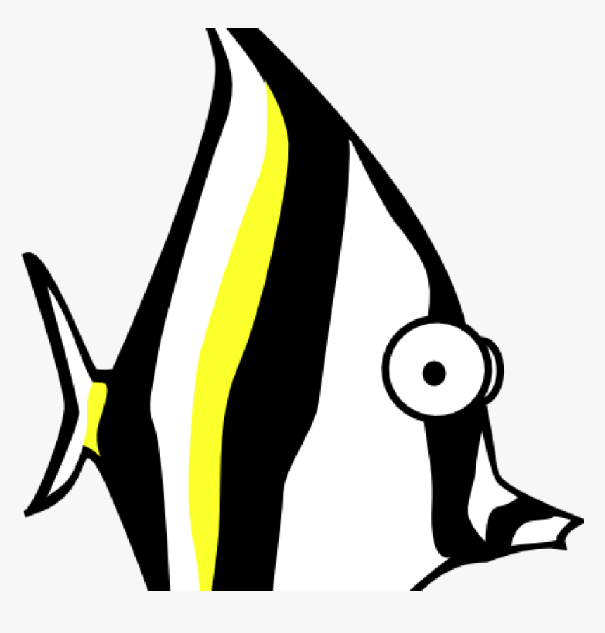 Angelfish Clipart Image Of Angelfish Clipart 2962 Angel - Zebra Fish Clipart, HD Png Download