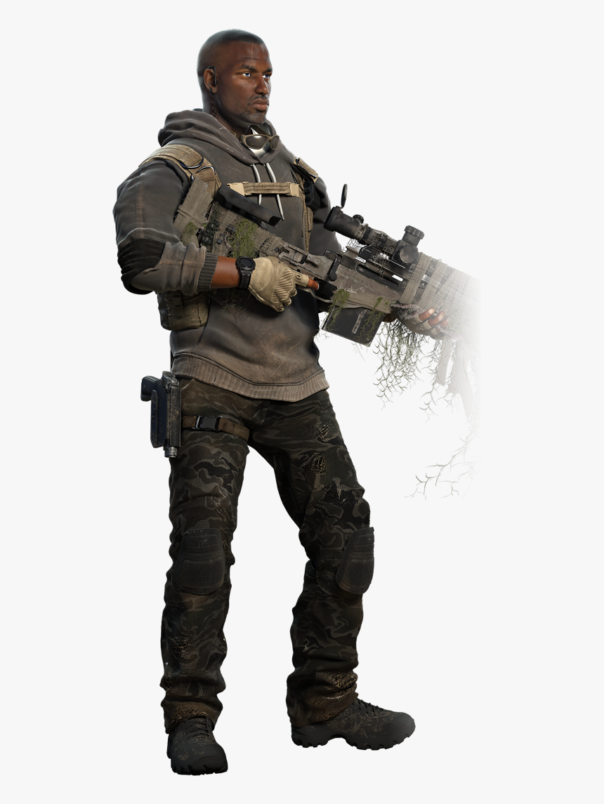 Clip Art Ghost Recon Wildlands Concept Art - 3d Assault Characters, HD Png Download