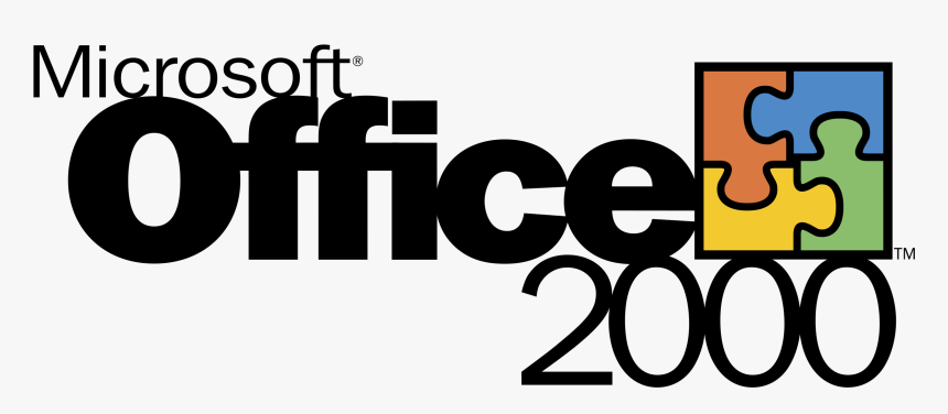 Transparent Office Logo Png - Microsoft Office 2000 Logo, Png Download