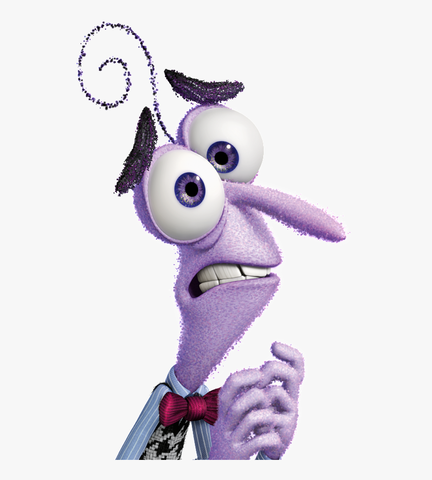 Transparent Fear Clipart - Fear Inside Out Emotions, HD Png Download
