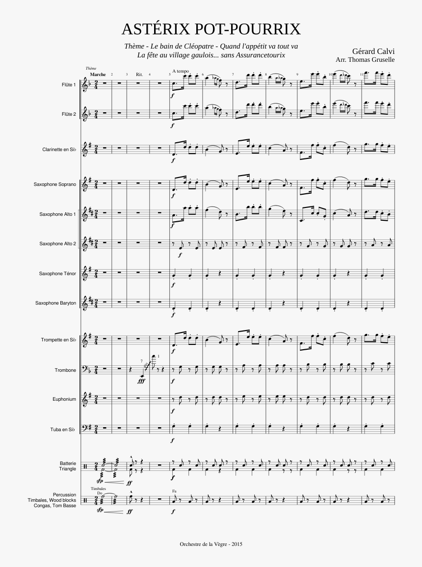 Quand L Appétit Va Tout Va Partition, HD Png Download