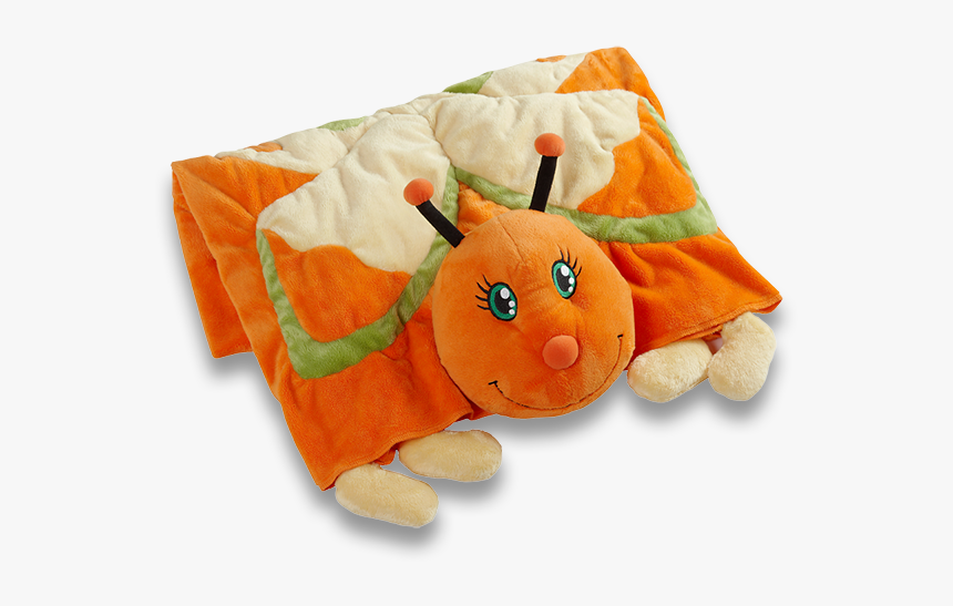 Pillow Pet Pink Butterfly Blanket, HD Png Download