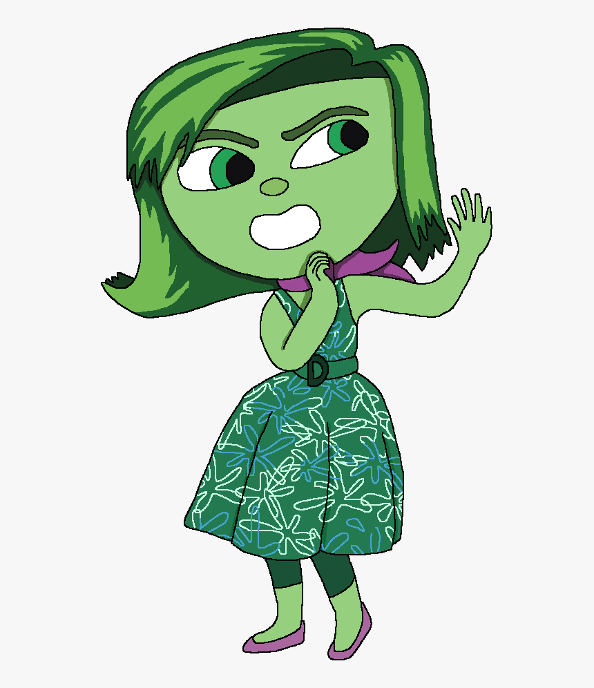 Disgust From Inside Out - Disgust Clipart, HD Png Download