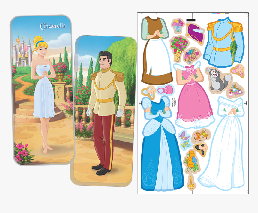 Princess Dress Up Magnet, HD Png Download
