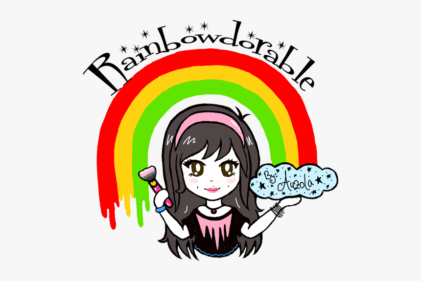 Rainbowdorable By Auzola - Illustration, HD Png Download